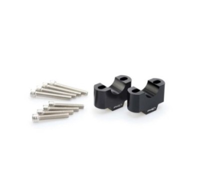 PUIG RISERS PER MANUBRI YAMAHA TENERE 700 23-24 NERO-3741N