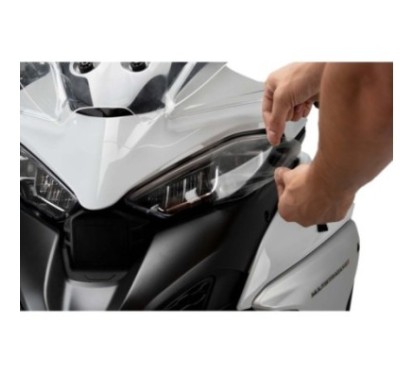 PUIG PROTECCION FARO LED DUCATI MULTISTRADA V4 21-23 TRANSPARENTE