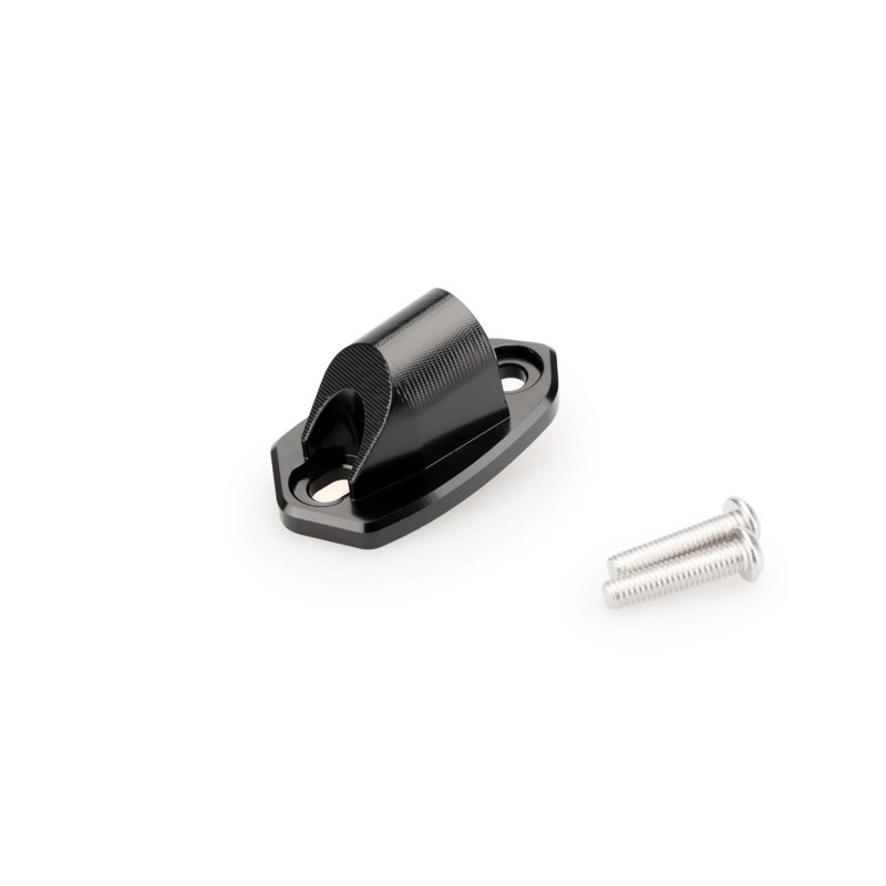 PUIG ADAPTATEUR VISIERE ARRIERE DROITE GAUCHE KAWASAKI Z1000 SX TOURER 17-19 NOIR-COD.9406N