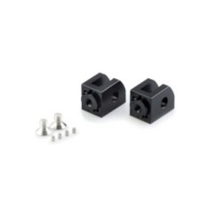 PUIG POGG ADAPTERS DRIVER ADJUSTABLE YAMAHA YZF-R125 19-22 BLACK