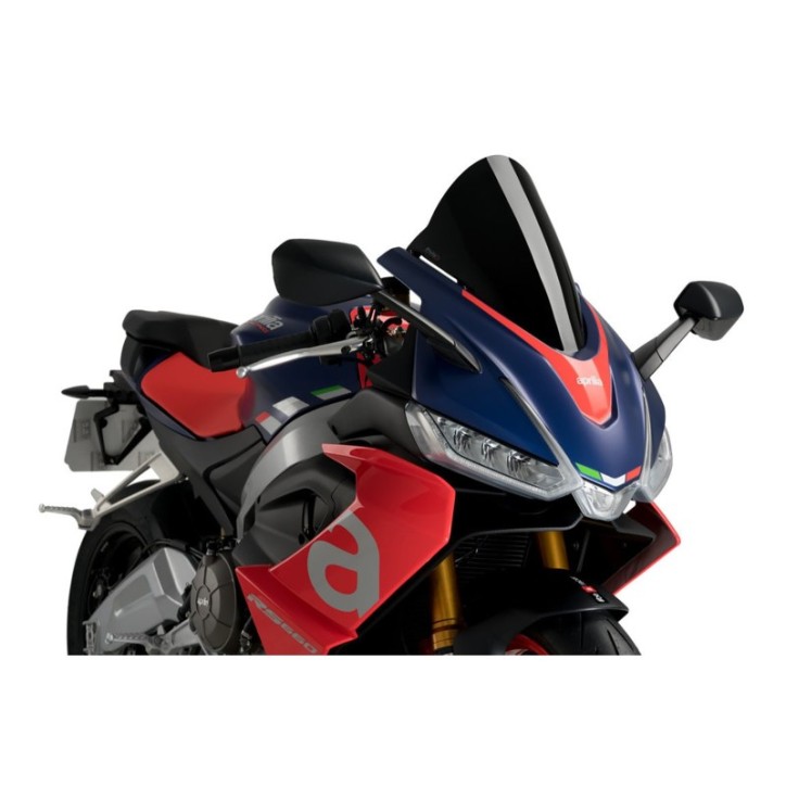 CUBIERTA PUIG R-RACER PARA APRILIA RS 660 21-24 NEGRO