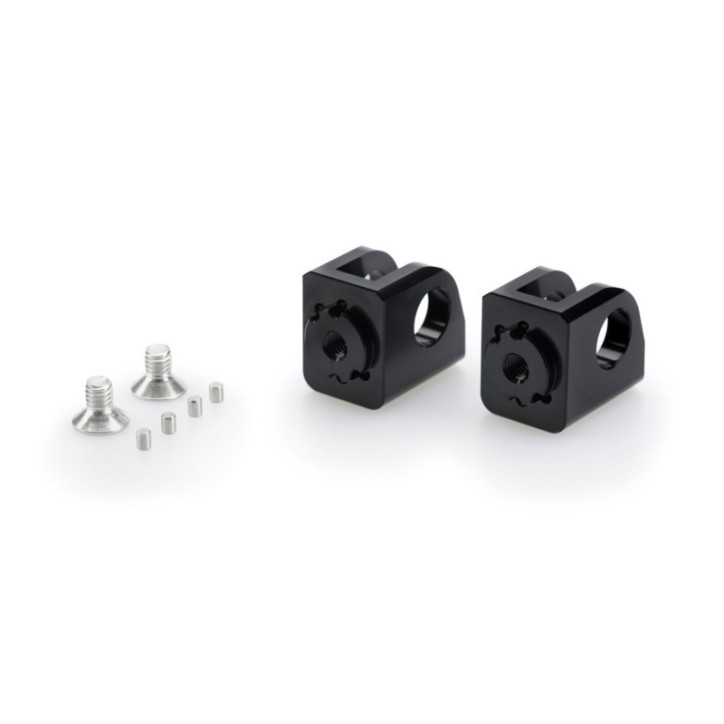 ADAPTADORES PUIG POGG CONDUCTOR AJUSTABLE PARA KAWASAKI Z1000 SE 14-16 NEGRO