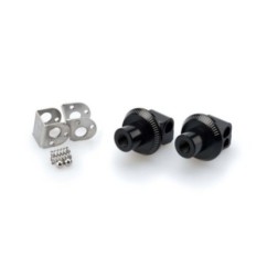 PUIG POGG ADAPTERS KTM 1290 R EVO SUPERDUKE 22-24 BLACK PASSENGER FIXES