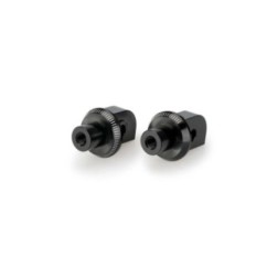 PUIG POGG ADAPTERS FIXED PASSENGER INDIAN FTR 1200 RALLY 19-24 BLACK