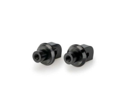 PUIG POGG ADAPTERS FIXED PASSENGER INDIAN FTR 1200 SPORT 23-24 BLACK