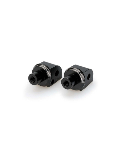 Adaptadores Puig para estriberas fijas de pasajero Suzuki GSX-S 1000 GX 24 25 negro
