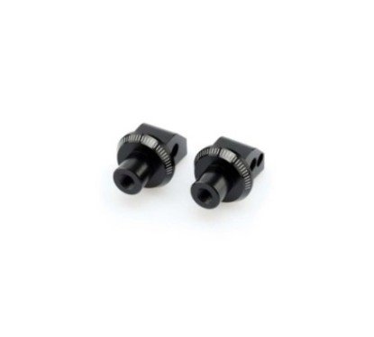 PUIG POGG ADAPTERS HONDA CB500F 19-21 BLACK PASSENGER FIXTURES