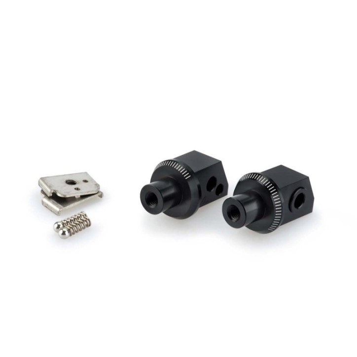 ADAPTADORES PUIG POGG PARA KAWASAKI VULCAN 650 S EDICION ESPECIAL 17-20 ARREGLOS PASAJERO NEGRO