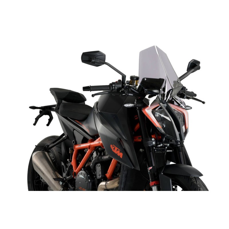 PUIG NAKED SCREEN NG TOURING KTM 1290 SUPERDUKE R 20-24 LIGHT SMOKE