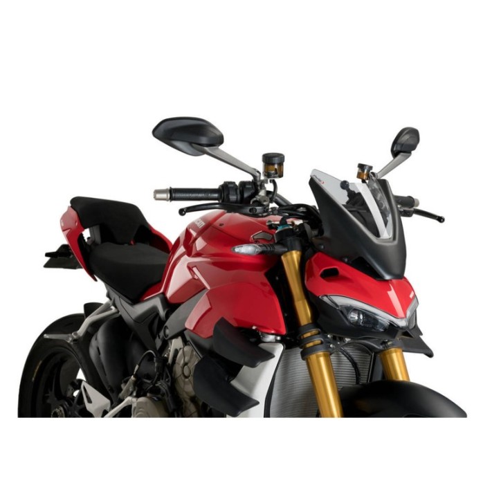 PUIG ECRAN NAKED N.G. SPORT POUR DUCATI STREETFIGHTER V2 22-24 FUMEE CLAIRE