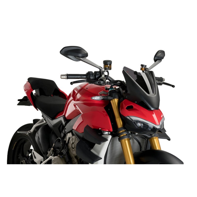 PUIG NAKED WINDSCHILD NG SPORT DUCATI STREETFIGHTER V2 22-24 DARK SMOKE