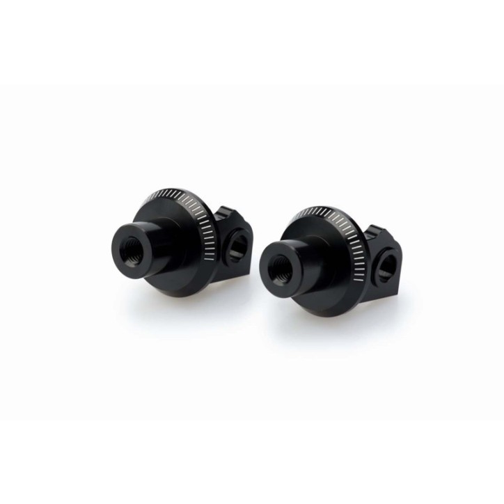 PUIG FOOTPEGS ADAPTERS FIXED DRIVER FOR KTM 1290 RR SUPERDUKE 22-24 BLACK