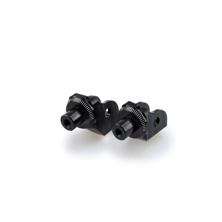 PUIG FOOTPEGS FIXED DRIVER ADAPTERS FOR BMW R1300GS 23-24 BLACK