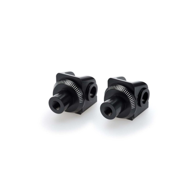 ADAPTATEURS PUIG POGG PILOTE FIXE POUR HUSQVARNA 901 EXPEDITION NORDEN 23-24 NOIR