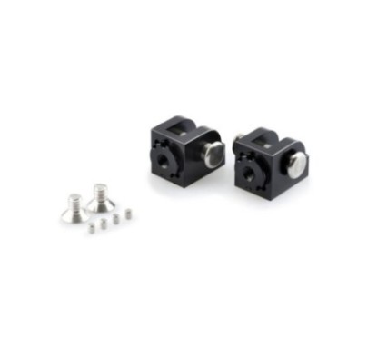 ADAPTADORES PUIG POGG CONDUCTOR AJUSTABLE YAMAHA YZF-R6 RACE 22-24 NEGRO