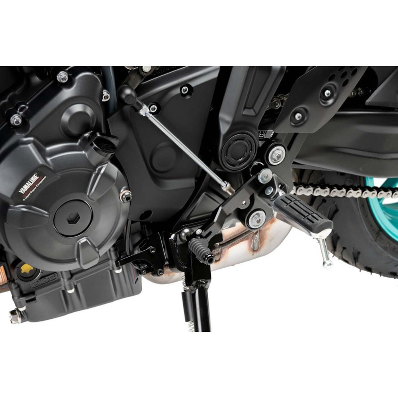 PUIG EINSTELLBARES KUPPLUNGSPEDAL YAMAHA MT-07 PURE 23-24 SCHWARZ