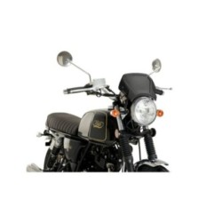 CARENAGE AVANT PUIG EN ALUMINIUM INDIAN FTR1200 19-24 NOIR