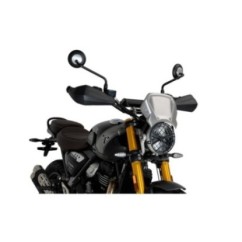 CARENADO DELANTERO PUIG EN ALUMINIO INDIAN FTR1200 R CARBONO 23-24 PLATA