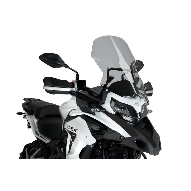 PUIG ADDITIONAL WINDSCREEN SPOILER BENELLI TRK 502 16-24 DARK SMOKE