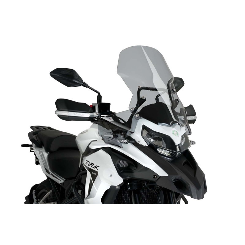 PANTALLA ADICIONAL SPOILER PUIG BENELLI TRK 502 16-24 HUMO CLARO