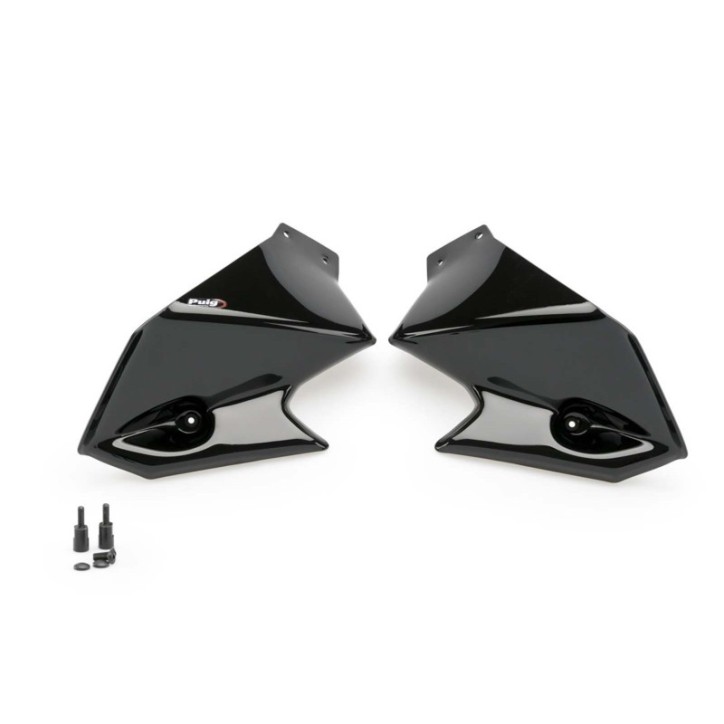 PANTALLA ADICIONAL SPOILER PUIG PARA BENELLI TRK 502 16-24 NEGRO