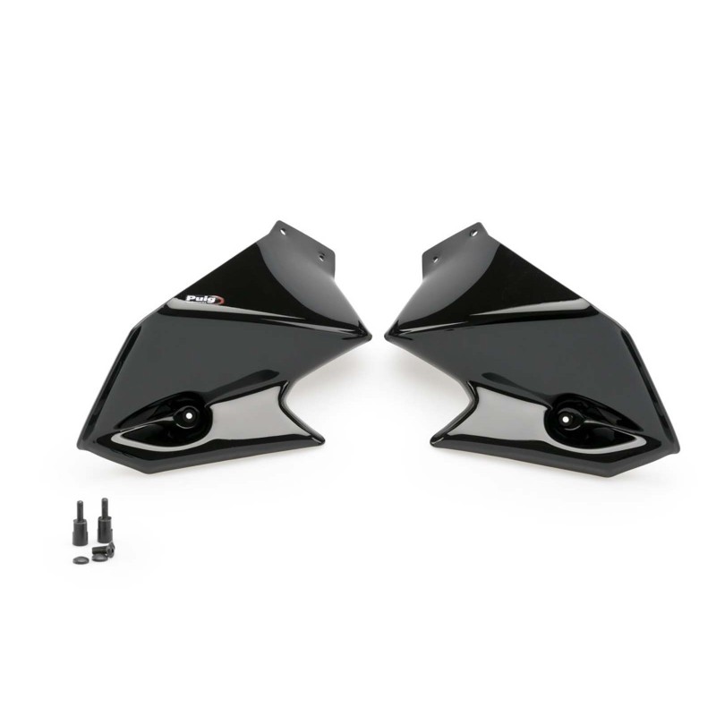 PUIG ZUSATZLICHER SPOILER FUR BENELLI TRK 502 X 18-24 SCHWARZES BILDSCHIRM