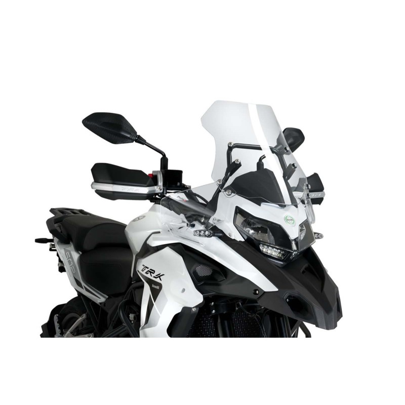 PUIG ADDITIONAL WINDSCREEN SPOILER BENELLI TRK 502 16-24 TRANSPARENT