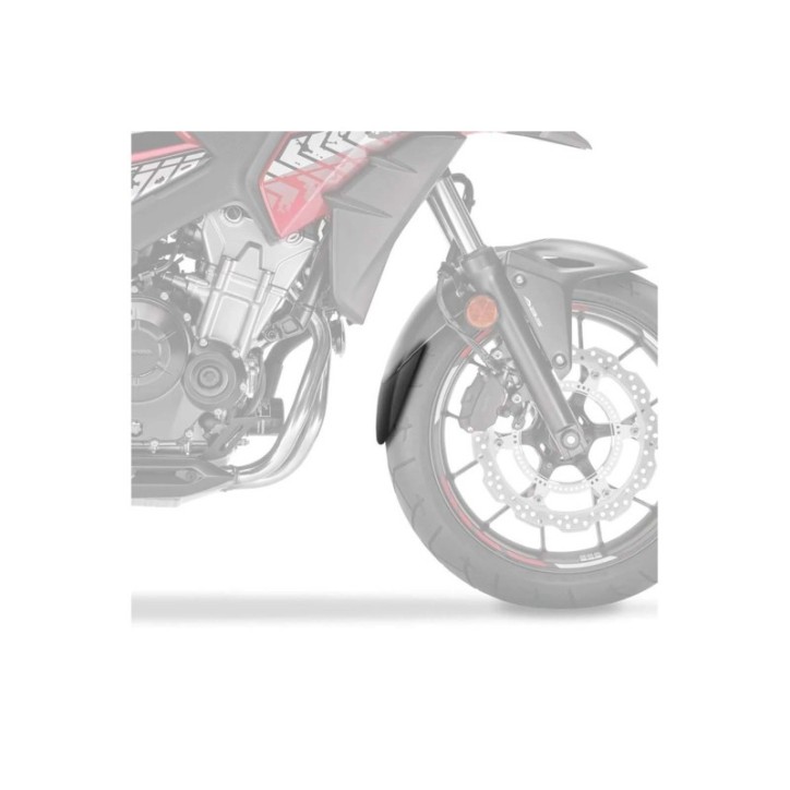 PUIG RALLONGE DE GARDE-BOUE AVANT POUR KAWASAKI Z650 RS 22-24 NOIR MAT