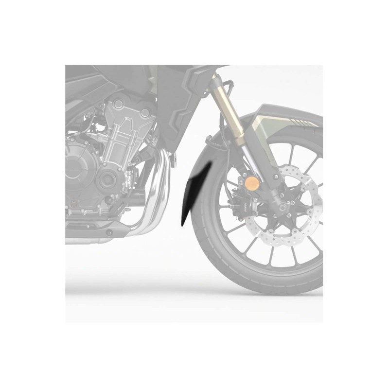 EXTENSION GUARDABARROS DELANTERO PUIG HONDA CB500X 22-24 NEGRO MATE