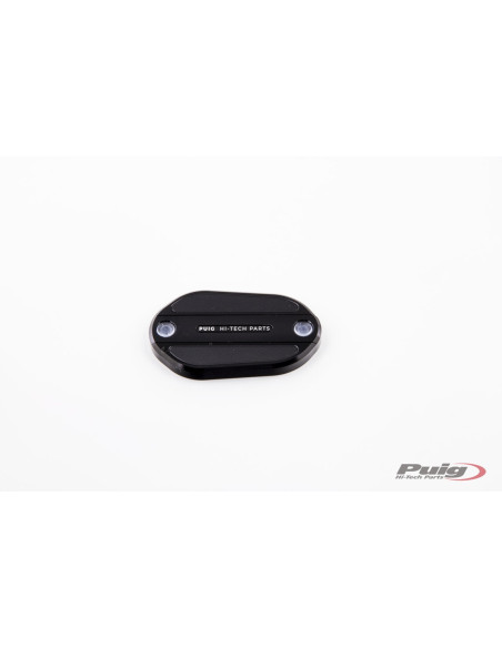 Tapon deposito liquido freno delantero Puig para Kawasaki Z500 2024 negro