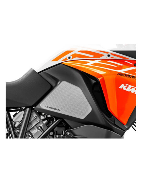 puig specific side tank sticker for ktm 1090 adventure 21 23 transparent