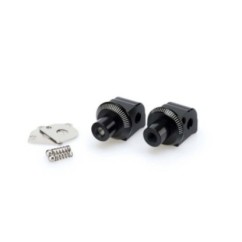 PUIG POGG ADAPTERS KTM 1090 ADVENTURE 21-23 BLACK PASSENGER FIXTURES