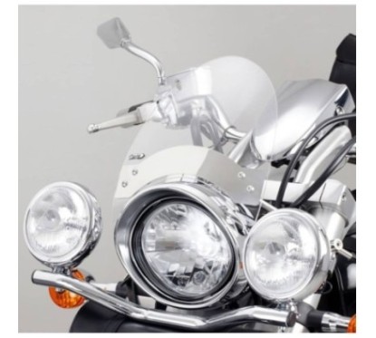 CUPOLINO CUSTOM PUIG MODELLO ROADSTER-FISSAGGIO SU MANUBRIO PER HONDA VT 750 C SHADOW (RC50/10) ANNO 10'-16' COLORE TRASPARENTE