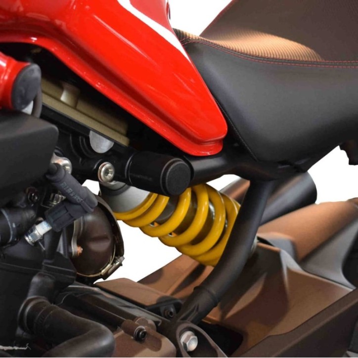 PUIG FRAME CAPS FOR DUCATI MONSTER 1200/S 14-16 BLACK