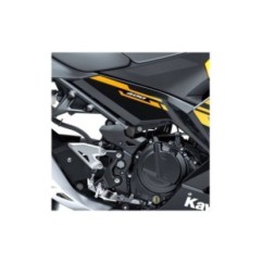 PUIG FRAME CAPS KAWASAKI NINJA 400 18-23 BLACK