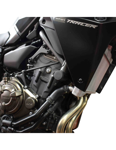 Tapas de chasis Puig Yamaha Tracer 7 21 25 negras