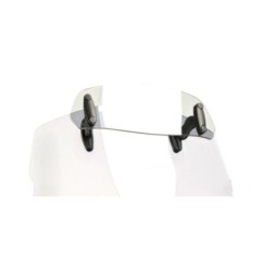 PUIG DEFLECTEUR FIXATION PAR VIS TRANSPARENT - Dimensions (HxL): 100x277 mm. Entraxe de connexion: 206 mm. Besoin