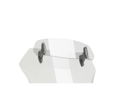 PUIG DEFLECTEUR FIXATION PAR VIS TRANSPARENT - Dimensions (HxL): 102x325 mm. Entraxe de connexion: 222 mm. Besoin