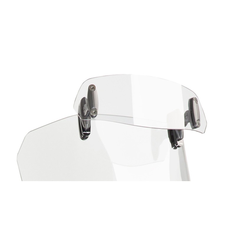 PUIG FIJACION DEFLECTOR MEDIANTE CLIP TRANSPARENTE - Dimensiones (HxL): 90x230 mm. Distancia entre centros de conexiOn: 160 mm. 