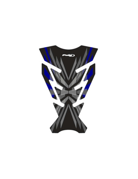 Autocollants de protection de reservoir Puig modele Challenge bleu