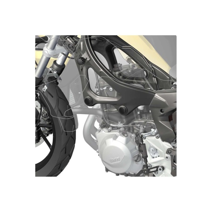 PUIG FRAME CAPS FOR BMW F900 GS 2024 BLACK