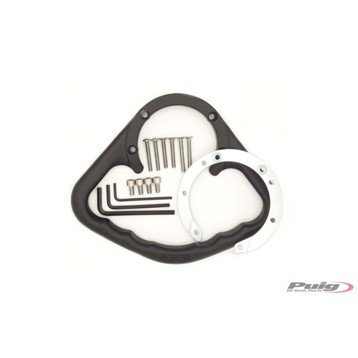 PUIG ASA PASAJERO PARA BMW R1150 R 01-06 NEGRO