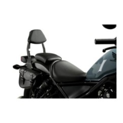 RESPALDO FIJO CUSTOM ACCES HONDA CMX500 REBEL 17-19 NEGRO