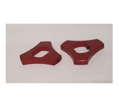 ANNEAUX DE REGLAGE DE PRECHARGEMENT DE FOURCHE PUIG DUCATI 749 R 03-06 ROUGE. Vendu par paire.