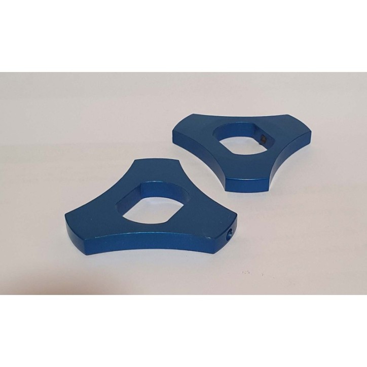 ANILLOS AJUSTE PRECARGA HORQUILLA PUIG PARA HONDA CB1300 04-08 AZUL-OFERTA