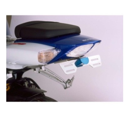 PORTA MATRICULA PUIG SUZUKI GSX-R1000 05-06 ACERO INOXIDABLE