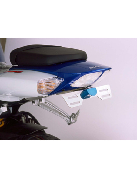 puig license plate holder for suzuki gsx r1000 05 06 stainless steel offer