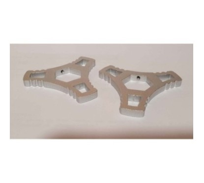 PUIG GHIERE DI REGOLAZIONE PRECARICO FORCELLA HONDA CBR1000 RR 08 SILVER. Venduti a coppia.