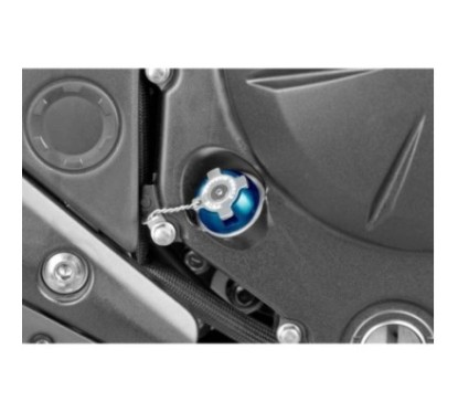 BOUCHON D'HUILE MOTEUR PUIG POUR BMW COULEUR BLEU - Filetage M34x1,5.