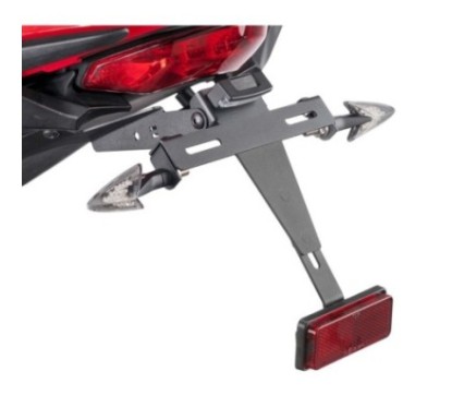 PORTA MATRICULA PUIG DUCATI 1200 S MONSTER 14-16 NEGRO